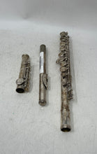 Load image into Gallery viewer, Silver-Tone Musical Instrument Disassembled Three-Piece Western Concert Flute
