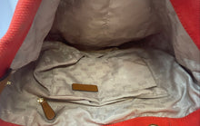 Load image into Gallery viewer, Michael Kors Womens Marina Orange Double Handle Shoulder Tote Bag