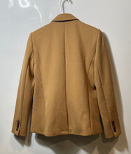 Load image into Gallery viewer, Ann Taylor Womens Brown Long Sleeve Single-Breasted One-Button Blazer Size 0