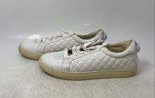 Load image into Gallery viewer, Kurt Geiger Womens Laney White Quilted Leather Lace-Up Sneaker Shoes Size 7