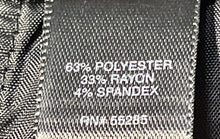 Load image into Gallery viewer, Express Womens Black Flat Front Pockets Wide-Leg Trouser Pants Size 4