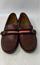 Load image into Gallery viewer, Polo Ralph Lauren Mens Riali Brown Leather Slip-On Loafer Shoes Size 10.5D