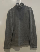 Load image into Gallery viewer, Banana Republic Womens Gray Long Sleeve 1/4 Zip Pullover Sweater Size Medium