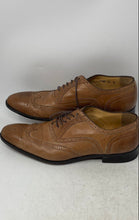 Load image into Gallery viewer, Mercanti Fiorentini Mens Brown Leather Wingtip Oxford Dress Shoes Size 12 M