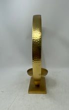 Load image into Gallery viewer, Vibhsa Golden Rectangular Base Ring Modern Decorative Candle Holder