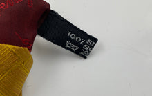 Load image into Gallery viewer, Salvatore Ferragamo Mens Yellow Geometric Print Silk Designer Tie Made In Italy