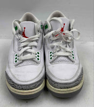 Load image into Gallery viewer, Authentic Nike Womens Air Jordan 3 Retro Green White Sneaker Shoes Sz 6 Damaged