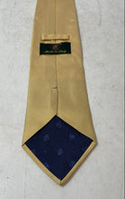 Load image into Gallery viewer, Club Room Mens Yellow Silk Adjustable Formal Pointed Tie One Size