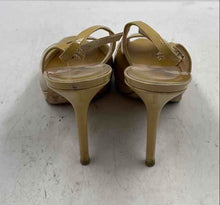 Load image into Gallery viewer, Authentic Jimmy Choo London Womens Nova Yellow Slingback Heels Sz EUR 37 Damaged