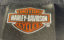 Load image into Gallery viewer, Harley Davidson Womens Black Short Sleeve V-Neck Pullover T-Shirt No Size