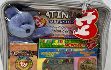 Load image into Gallery viewer, 1999 Ty Beanie Babies Official Club Platinum Edition Membership Kit With Tags