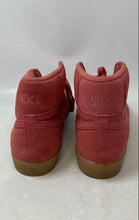 Load image into Gallery viewer, Nike Mens Blazer Mid 77 CI1172-800 Pink Suede Lace-Up Sneaker Shoes Size 13