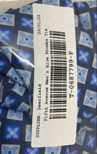 Load image into Gallery viewer, Saks Fifth Avenue Mens White Blue Printed Adjustable Formal Pointed Tie
