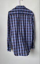 Load image into Gallery viewer, Bugatchi Mens Multicolor Classic Fit Long Sleeve Collared Button-Up Shirt Size L