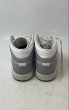 Load image into Gallery viewer, Nike Womens Air Jordan 1 Mid BQ6472-105 White Gray Lace-Up Sneaker Shoes Size 8