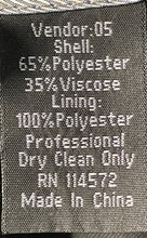 Load image into Gallery viewer, Vinci Philosophy Mens Black Long Sleeve Notch Lapel Collar Blazer Size 48R