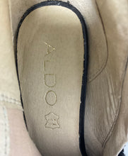 Load image into Gallery viewer, Aldo Womens Gorgeous Periera Black Leather Cone Heel Ankle Booties Size 8
