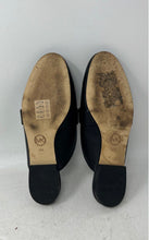 Load image into Gallery viewer, Michael Kors Womens MK Plate Black Leather Studded Slip-On Mule Flats Size 6M