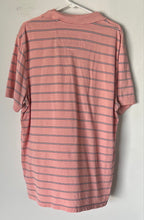 Load image into Gallery viewer, Brooks Brothers Mens Pink Striped Supima Cotton Short Sleeve Polo Shirt Size XL