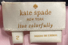 Load image into Gallery viewer, Kate Spade New York Womens Pink Black Sleeveless Blouse Top Size 2