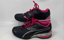 Load image into Gallery viewer, Puma Womens Tazon 6 189877-02 Black Pink Lace-Up Sneaker Shoes Size 7.5