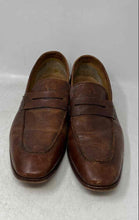 Load image into Gallery viewer, Steve Madden Mens Ancher Brown Leather Round Toe Slip-On Loafer Shoes Size 11.5D