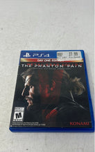 Load image into Gallery viewer, Konami Metal Gear Solid V The Phantom Pain Video Game For Sony PS4 No Tested
