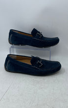 Load image into Gallery viewer, Alfani Mens James Navy Blue Suede Slip-On Round Toe Loafer Shoes Size 9M