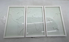Load image into Gallery viewer, Umbra Mapster 3D World Map 3-Piece Home Decorative Wall Hanging Set