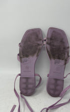 Load image into Gallery viewer, Steve Madden Womens Garvan Purple Leather Open Toe Gladiator Sandals Size 9.5M