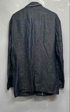 Load image into Gallery viewer, INC International Concepts Mens Blue Long Sleeve Open Front Blazer Size XXL