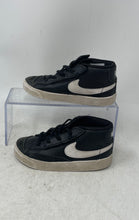 Load image into Gallery viewer, Nike Kids Blazer Mid '77 DA4088-002 Black Hook & Loop Sneaker Shoes Size 10C