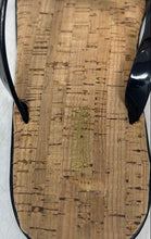 Load image into Gallery viewer, Michael Kors Womens Black Gold Slip-On Thong Sandals Size 8M