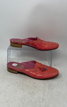 Load image into Gallery viewer, Lilly Pulitzer Womens Orange Patent Leather Tassel Slip-On Mule Flats Size 7M