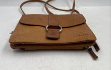 Load image into Gallery viewer, Authentic Fossil Womens Brown Genuine Leather Shoulder Crossbody Bag