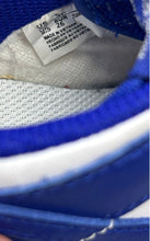 Load image into Gallery viewer, Nike Kids Dunk Low White Blue Low Top Lace-Up Sneakers Shoes Size 9C