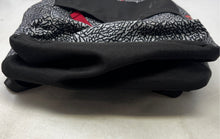 Load image into Gallery viewer, Nike Mens Air Jordan Patrol Gray & Black Printed Adjustable Strap Lined Backpack