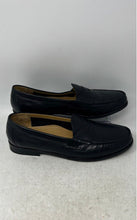 Load image into Gallery viewer, Cole Haan Mens Black Leather Moc Toe Slip-On Penny Loafer Shoes Size 11M