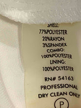 Load image into Gallery viewer, Calvin Klein Womens White Dress Size 6