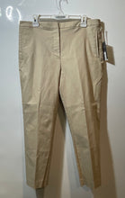 Load image into Gallery viewer, Worthington Womens Beige Flat Front Pockets Straight Leg Dress Pants Sz 14 W/Tag