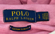 Load image into Gallery viewer, Polo Ralph Lauren Mens Pink Short Sleeve Custom Slim Fit Polo Shirt Size L/G