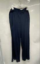 Load image into Gallery viewer, Nouvelle / Silk95Five Womens Blue Pleated Pockets Casual Dress Pants Size L