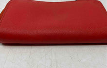 Load image into Gallery viewer, Michael Kors Womens Jet Set Travel Dark Orange Continental Zip-Around Wallet