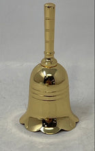Load image into Gallery viewer, Gold-Tone Engraved Decorative Collectible Bedside Bell With Dust Bag
