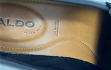 Load image into Gallery viewer, Aldo Mens Wildwoodd Black Leather Horsebit Moc Toe Slip-On Loafer Shoes Size 10
