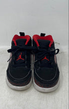 Load image into Gallery viewer, Nike Kids Air Jordan Spizike Black Red Round Toe Lace-Up Sneakers Shoes Size 9C