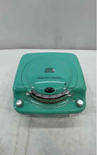 Load image into Gallery viewer, Philco Green Portable Home Audio Plug In Turntable System Not Tested