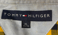 Load image into Gallery viewer, Tommy Hilfiger Mens Yellow Printed Long Sleeve Button-Up Shirt Size XL