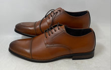 Load image into Gallery viewer, Heez Mens Brown Cap Toe Lace-Up Formal Oxford Dress Shoes Size 12