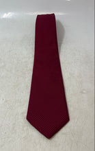 Load image into Gallery viewer, Paco Rabanne Mens Burgundy Textured Adjustable Pointed Necktie